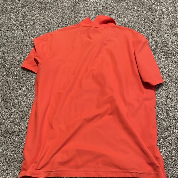 Greg Norman Golf Polo Men’s Dri Fit Polo XL Orange Dri Fit Shirt great condition - Picture 4 of 5